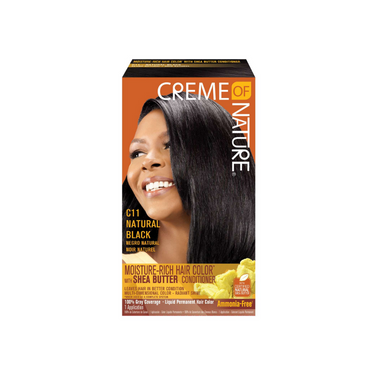 Creme of Nature Moisture-Rich Hair Color – Natural Black - C11 - ANNS BEAUTY SUPPLY